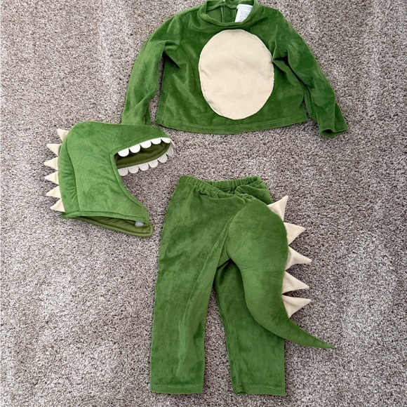 Pottery Barn Kids Green Dinosaur Costume - Picture 4 of 5